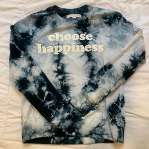 Spiritual Gangster women’s tie dye sweatshirt. XS